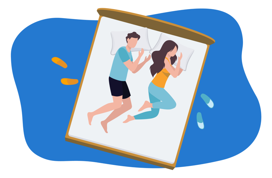 matelas dormir sur le côté